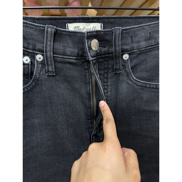 Madewell Classic Straight Jeans Size 26 Black - Picture 4 of 11